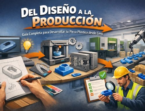 Del diseño a la producción: Guía completa para desarrollar tu pieza plástica desde cero